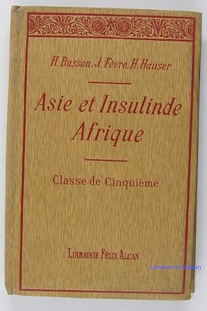 Imagen del vendedor de Asie et Insulinde Afrique a la venta por Librairie du Bassin