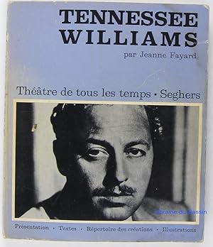 Imagen del vendedor de Tennessee Williams a la venta por Librairie du Bassin