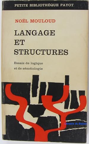 Imagen del vendedor de Langages et structures a la venta por Librairie du Bassin