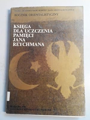 Imagen del vendedor de ROCZNIK ORIENTALISTYCZNY, Tom 38. Ksiega dla uczczenia pamieci Jana Reychmana. Memorial Jan Reychman. a la venta por Antiquariat Bookfarm