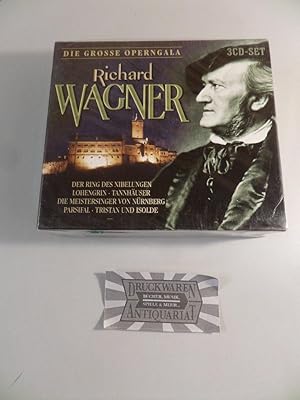 Imagen del vendedor de Die Grosse Wagner Operngala [3 CD s]. a la venta por Druckwaren Antiquariat