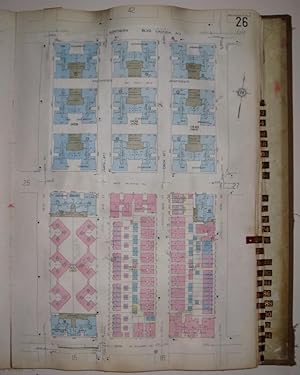 Vol. 10 of 29 Atlases of Insurance Maps for Queens. Jackson Heights & East Elmhurst