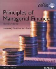 Bild des Verkufers fr INTERNATIONAL EDITION---Principles of Managerial Finance, 14th edition zum Verkauf von READINGON LLC