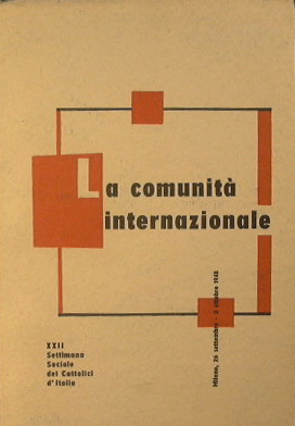 La comunità internazionale