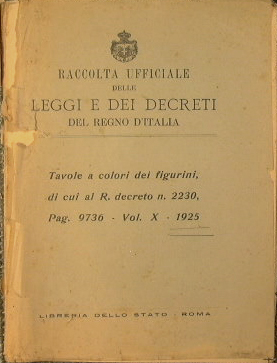 Immagine del venditore per Raccolta ufficiale delle leggi e dei decreti del Regno d'Italia venduto da Antica Libreria Srl