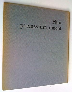 Seller image for Huit pomes infiniment for sale by Claudine Bouvier