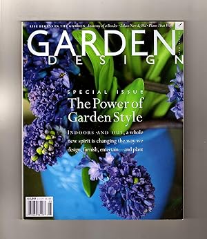 Garden Design Magazine - April - May, 1996. Special Issue: Power of Garden Style. Cover: Hyacinth...