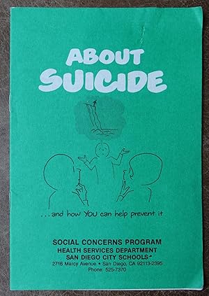 Imagen del vendedor de About Suicide a la venta por Faith In Print