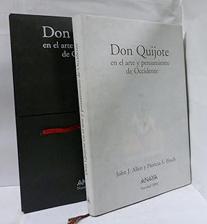 Bild des Verkufers fr DON QUIJOTE EN EL ARTE Y PENSAMIENTO DE OCCIDENTE zum Verkauf von LIBRERIA  SANZ