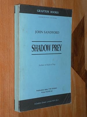 Imagen del vendedor de Shadow Prey a la venta por Dublin Bookbrowsers