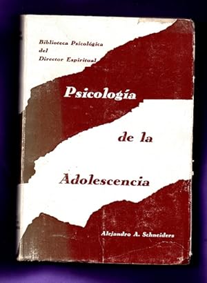 Seller image for PSICOLOGIA DE LA ADOLESCENCIA. for sale by Librera DANTE