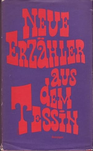 Seller image for Neue Erzhler aus dem Tessin for sale by Graphem. Kunst- und Buchantiquariat