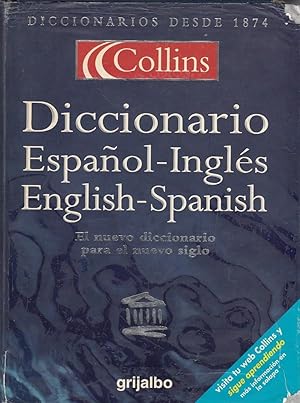 Seller image for COLLINS DICTIONARY ESPAOL-INGLES / ENGLISH-SPANISH for sale by Libreria Rosela