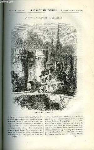 Bild des Verkufers fr LA SEMAINE DES FAMILLES 4EME ANNEE N15 - LA PORTE GUILLAUME, A CHARTRES DE FELIX-HENRI, RESEDA VII DE ANNA EDIANEZ, LES EMIGRANTS DE L'AIR DE BENEDICT-HENRY REVOIL, L'ENVOYE DE LA PROVIDENCE DE E. D'OLLY zum Verkauf von Le-Livre