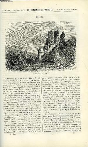 Bild des Verkufers fr LA SEMAINE DES FAMILLES 4EME ANNEE N50 - ARQUES DE ALFRED NETTEMENT, LE MURIER D'OR VIII DE AMEDEE AUFAUVRE, LETTRES SUR L'EXPOSITION UNIVERSELLE VI DE FRANCOIS LENORMANT, LEGENDES ET HISTOIRES IRLANDAISES IV DE F. DE GRANET. zum Verkauf von Le-Livre