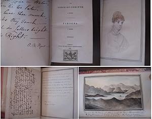 Seller image for [Byron's Works in One Volume: Siege of Corinth & Parisina; Prisoner Of Chillon; Hebrew Melodies; Darkness, Churchills Grave, for sale by Sean Fagan, Rare Books
