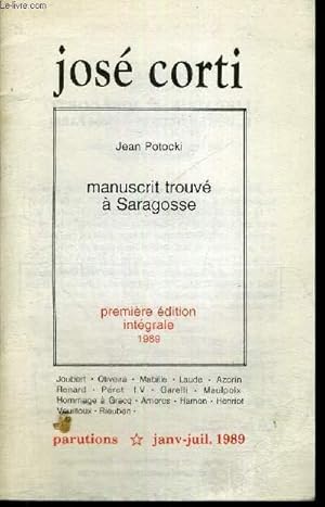 Bild des Verkufers fr MANUSCRIT TROUVE A SARAGOSSE zum Verkauf von Le-Livre