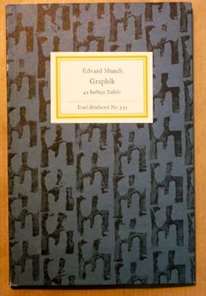 Seller image for Graphik. Edvard Munch. 42 Bildtafeln (Insel-Bcherei Nr. 535) for sale by Antiquariat Bernhard