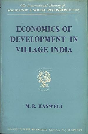 Seller image for Economics of Development in Village India for sale by WeBuyBooks