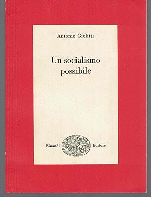 Seller image for Un socialismo possibile for sale by AU SOLEIL D'OR Studio Bibliografico