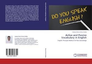 Seller image for Active and Passive Vocabulary in English: English- Principle Medium for New Knowledge for sale by Rheinberg-Buch Andreas Meier eK