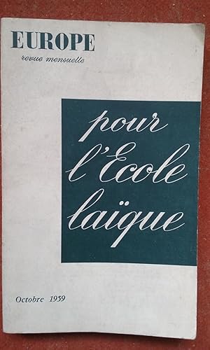 Pour l'Ecole laïque