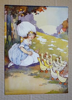 Seller image for Illustration "Do Take Us to the Pond!" de Agnes Richardson for sale by Abraxas-libris