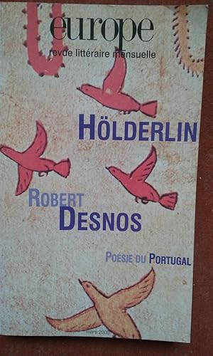 Hölderlin - Robert Desnos - Poésie du Portugal