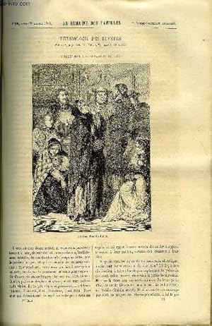 Imagen del vendedor de LA SEMAINE DES FAMILLES 6EME ANNEE N18 - PHYSIOLOGIE DES BUVEURS - ANGLETERRE, BUVEURS DE GIN DE FELIX-HENRI, LES PRELAVONNAIS II DE ANNA EDIANEZ, VOYAGE EN BELGIQUE ET EN HOLLANDE VIII DE EDMOND GUERARD, AVIATION IV DE FELIX N. a la venta por Le-Livre