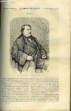 Imagen del vendedor de LA SEMAINE DES FAMILLES 6EME ANNEE N20 - ROSSINI DE FELIX-HENRI, LES PRELAVONNAIS V DE ANNA EDIANEZ, NICE DE RENE, VOYAGE EN BELGIQUE ET EN HOLLANDE X DE EDMOND GUERARD, M. GIRAUD ET SES VOISINS VIII DE F. DE GRANET a la venta por Le-Livre