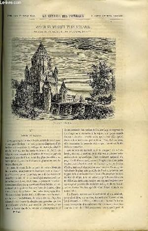 Imagen del vendedor de LA SEMAINE DES FAMILLES 6EME ANNEE N22 - VOYAGE EN BELGIQUE ET EN HOLLANDE XII DE EDMOND GUERARD, LES PRELAVONNAIS VII DE ANNA EDIANEZ, LES ALMANACHS DE M. MATHIEU DE POMPONIUS, CAUSERIES SUR L'HISTOIRE DE FRANCE V DE ALFRED NETTEMENT a la venta por Le-Livre