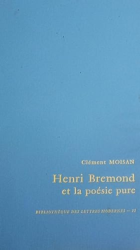 Henri Bremond et la poésie pure