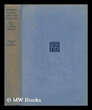 Seller image for Contemporary American Literature, Bibliographies and Study Outlines, by John Matthews Manly and Edith Rickert; Introduction and Revision by Fred B. Millett for sale by MW Books Ltd.