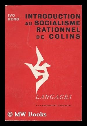 Seller image for Introduction Au Socialisme Rationnel De Colins for sale by MW Books Ltd.