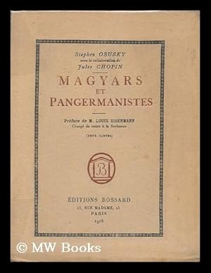 Seller image for Magyars Et Pangermanistes, Etc. for sale by MW Books Ltd.