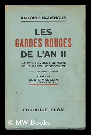 Seller image for Les Gardes Rouges De L'An II for sale by MW Books Ltd.