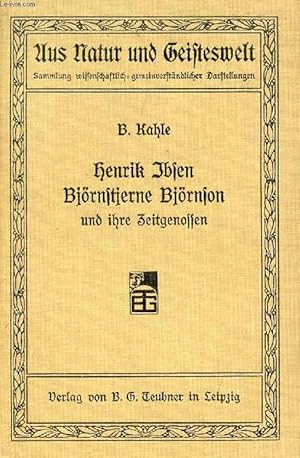 Imagen del vendedor de HENRIK IBSEN, BJRNSTJERNE BJRNSON UND IHRE ZEITGENOSSEN a la venta por Le-Livre