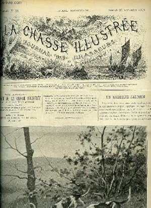 Imagen del vendedor de LA CHASSE ILLUSTREE N 39 Un moderne salomon par Lallemand - dans les Pyrnes par Clermont - l'levage du ttras par Fleury - les chasses  ct par Perceval - les faisandeaux par Charnet - la lgende de la grive par C.L. - chasses d'antan . a la venta por Le-Livre