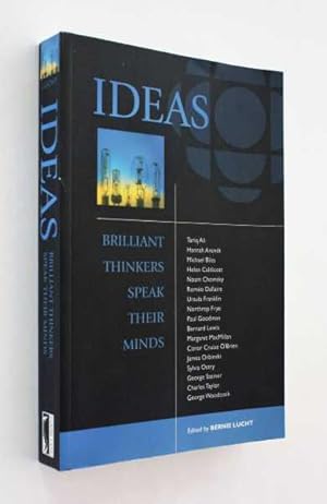 Bild des Verkufers fr Ideas: Brilliant Thinkers Speak Their Mind zum Verkauf von Cover to Cover Books & More