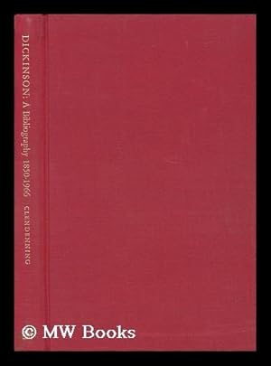 Seller image for Emily Dickinson; a Bibliography, 1850-1966 / by Sheila T. Clendenning for sale by MW Books