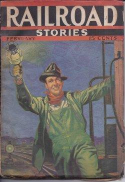 Imagen del vendedor de RAILROAD Stories: February, Feb. 1937 a la venta por Books from the Crypt