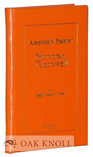 Seller image for AMERICA'S PAINTER, NORMAN ROCKWELL for sale by Oak Knoll Books, ABAA, ILAB