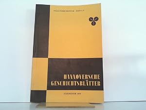 Immagine del venditore per Hannoversche Geschichtsbltter. Neue Folge Band 32, Heft 1 - 3. venduto da Antiquariat Ehbrecht - Preis inkl. MwSt.