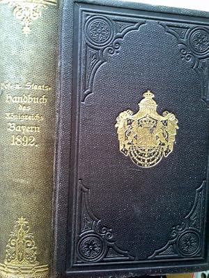 Hof- und Staats-Handbuch des Königreichs Bayern 1892