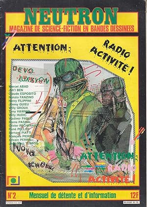 Image du vendeur pour NEUTRON Magazine de Science Fiction en BANDES DESSINEES 2 1980 PELLOS Pierre PASCAL mis en vente par CARIOU1