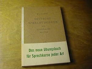 Bild des Verkufers fr Deutsche Sprechbungen mit Ausspracheregeln zum Verkauf von Antiquariat Fuchseck