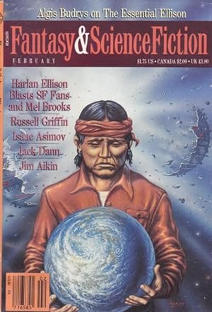 Seller image for The Magazine of Fantasy & Science Fiction February 1988 - If Nudity Offends You, Takes All Kinds, Triage, Salinity, Sentry, The Unrecognized Danger, The Incredible Christmas Wish, + for sale by Nessa Books