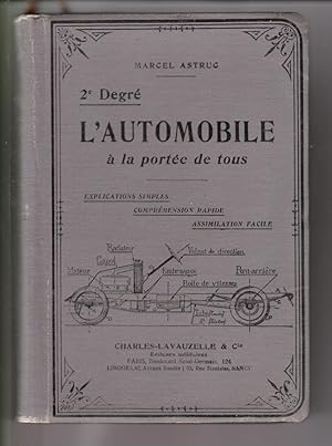 Bild des Verkufers fr L automobile  la porte de tous. 2e degr zum Verkauf von Librairie Philosophique J. Vrin