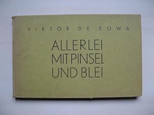 Seller image for Allerlei mit Pinsel und Blei. Ernste und heitere Skizzen. for sale by Antiquariat Steinwedel