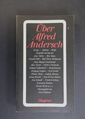 Seller image for ber Alfred Andersch - Essays Aufstze Briefe und Gesprche for sale by Antiquariat Strter